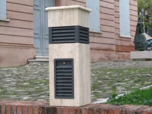 DIFFUSORE ACUSTICO PER ARREDO URBANO TORRETTA